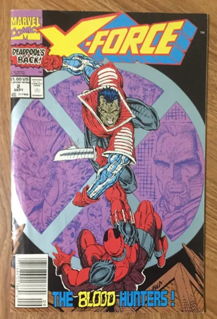 X-FORCE Marvel Comics #2 September 1991