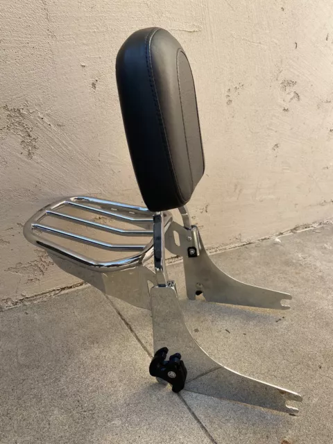 Detachable sissy bar backrest harley FXR/FXD