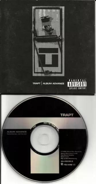 TRAPT self titled 2002 ULTRA RARE Carded Sleeve Packaging ADVNCE PROMO DJ CD