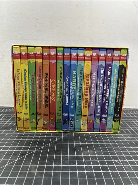 SCHOLASTIC TREASURY 100 Storybook Classics 16 DVD Set Read-Along