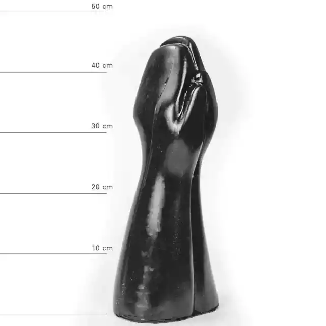 All Black AB 59 Faust Fisting Anal Schwarz Analdildo Dildo Silikon Unisex