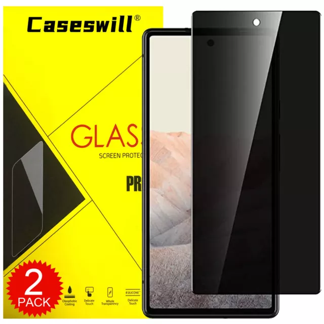 For Google Pixel 8 7a 7 6a 6 Pro 5 4a 5G Privacy Tempered Glass Screen Protector