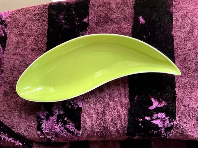 Carlton Ware Teardrop Snack Dish 1950's on trend colour and style