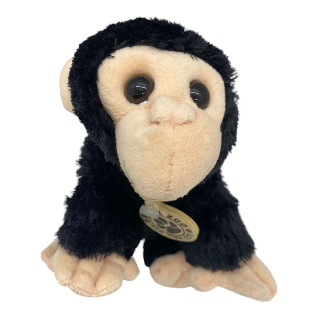 BRONX ZOO NEW York City Monkey Soft Toy Plush 6" Wild Republic £7.97