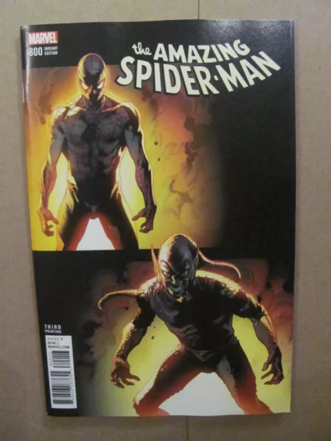 Amazing Spider-Man #800 Marvel 2018 Red Goblin Carnage 3rd Print Variant 9.2 NM-