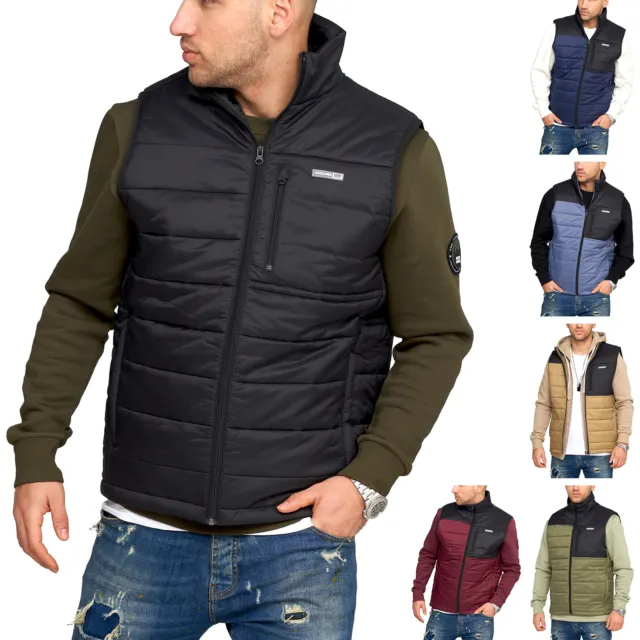 Jack & Jones Herren Steppweste INFINITY VEST Übergangsjacke Steppjacke