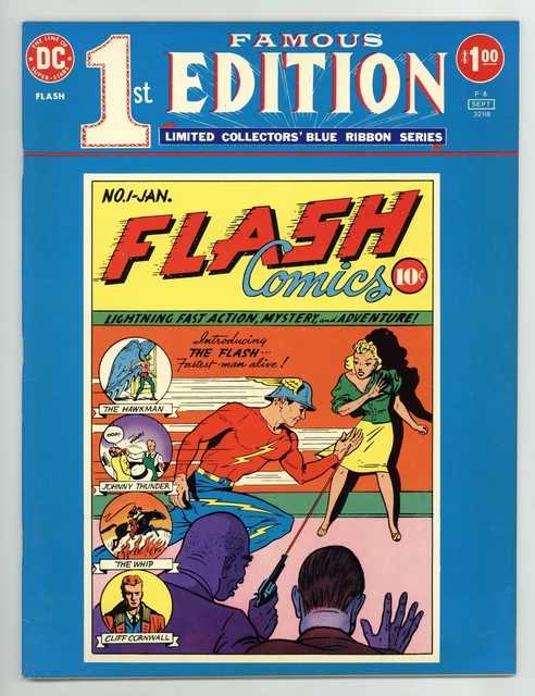 Famous First Edition Flash Comics F-8 FN+ 6.5 1975