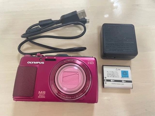 OLYMPUS SH-25MR PINK Compact Digital Camera Tested Working Seller