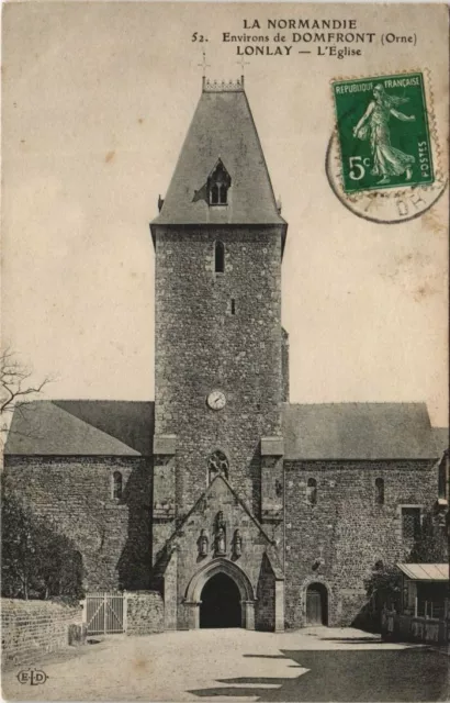 CPA La Normandie Env. de DOMFRONT LAONLAY l'Eglise (150930)