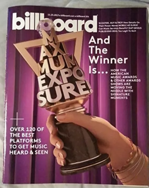 Billboard Magazine Nov. 23, 2013 - Maximum Exposure! American Music Awards Show