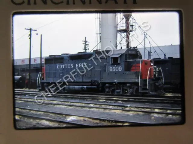 Original  '72 Kodachrome Slide SP Southern Pacific 6509 GP35 Cincinnati    37X42