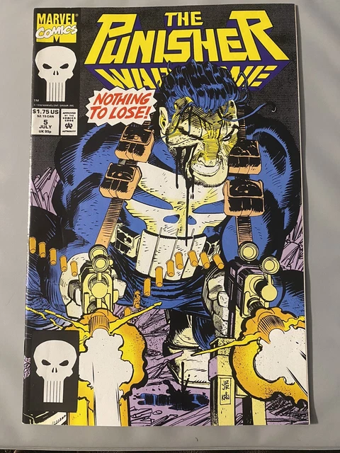 The Punisher: War Zone #5 1992 Marvel Comics Comic Book