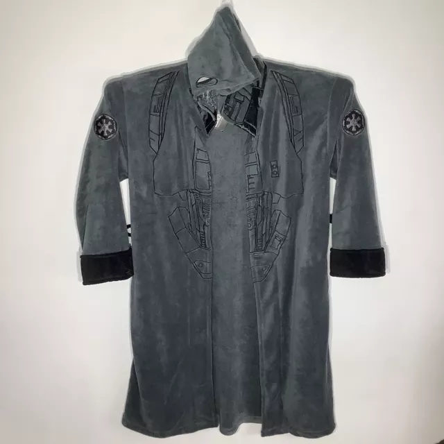 Disney Star Wars Rogue One Fleece Robe With Hood Size Adult NWT