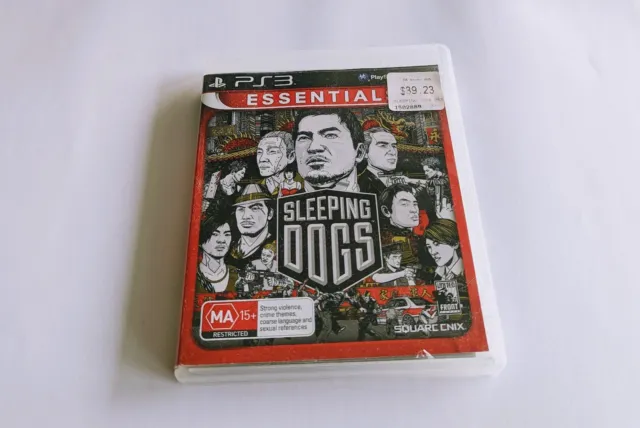 PlayStation 3 PS3 - Sleeping Dogs (Complete With Manual) - Free Postage