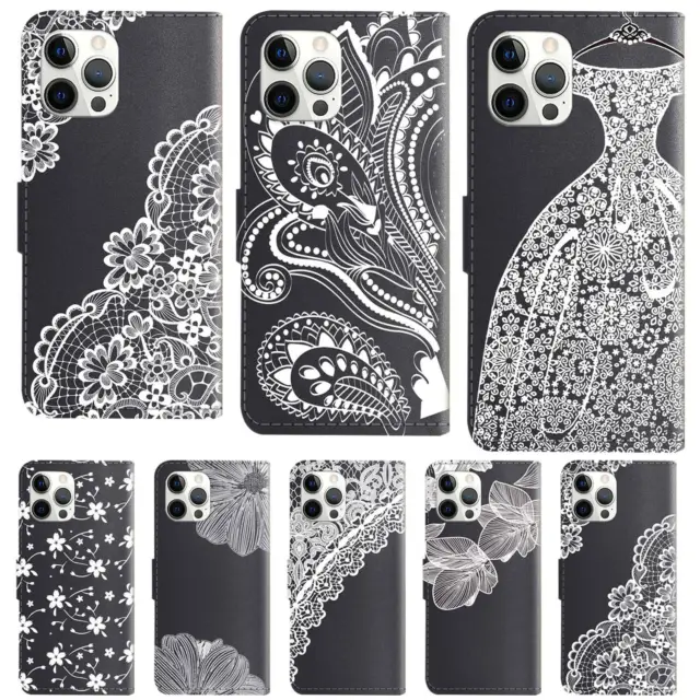 Magnetic Flip Leather Phone Case Wallet Cover For iphone 15 Pro Max 14 13 12 11