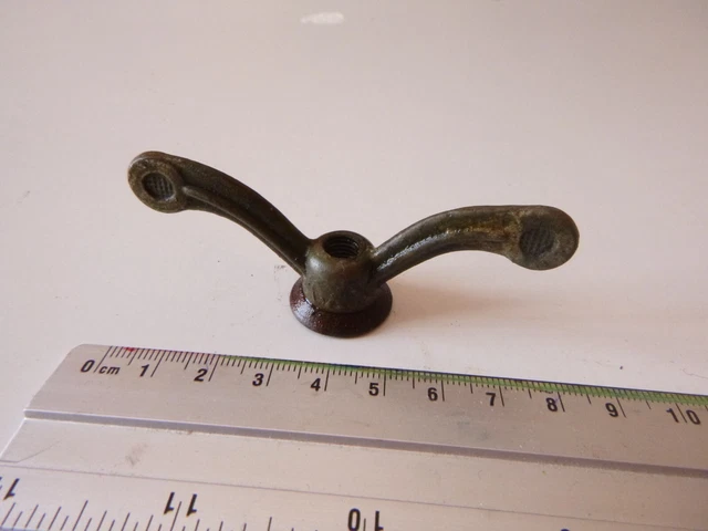 Paire de papillon serrage roue de vélo ancien vintage SOVA ø 8mm