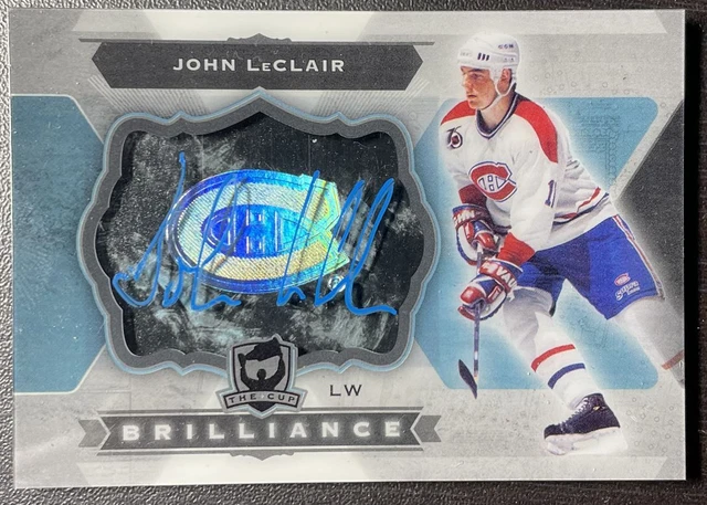2014-15 Upper Deck The Cup Brilliance John Leclair Auto Montreal Canadiens #B-Jl