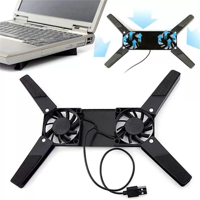 Foldable USB Cooling Fan Mini Octopus Notebook Cooling Pad For 7"-15" Laptop-xd