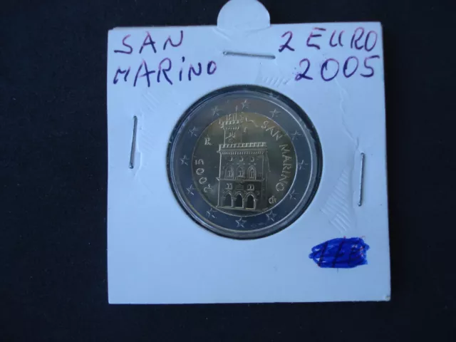 San Marino 2 € Kursmünze Bankfrisch - 2005 aus KMS
