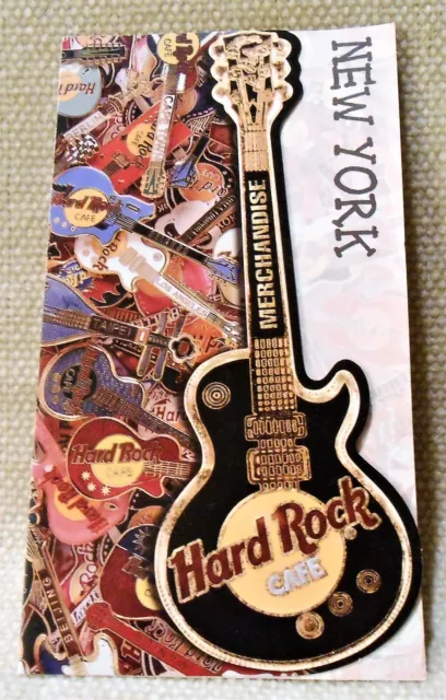 Hard Rock Cafe New York Merchandise Pamphlet Brochure - See Pictures