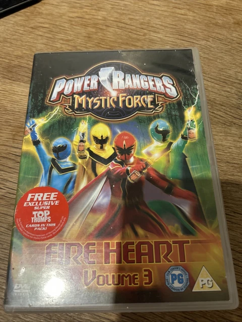 Power Rangers Rpm Volume 3 Dvd POWER RANGERS MYSTIC Force: Volume 3 Fire Heart DVD (2007) Firass ...