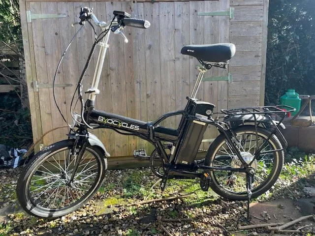 FOLDING ELECTRIC BIKE Electric Bicycle 300.00 PicClick UK