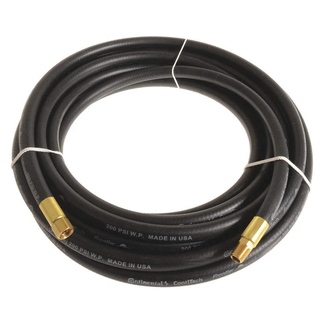 CONTINENTAL HZB02520-10-31-G Air Hose,1/4"I.D.,10 ft.