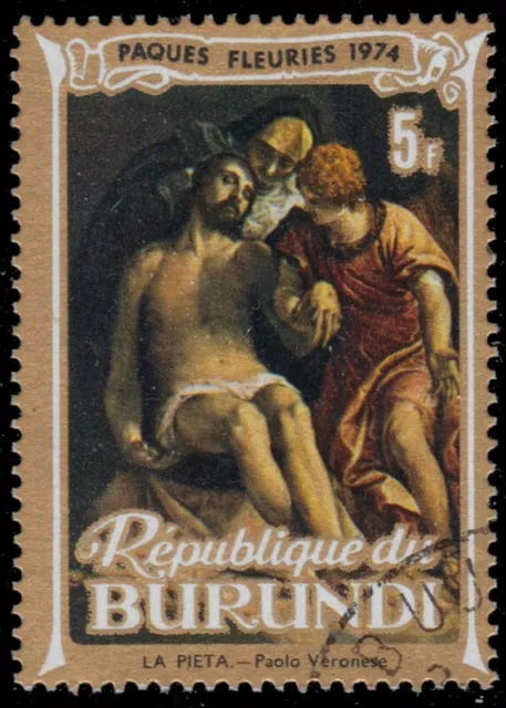 BURUNDI 444 - "Pieta" by Paolo Veronese (pa6511)