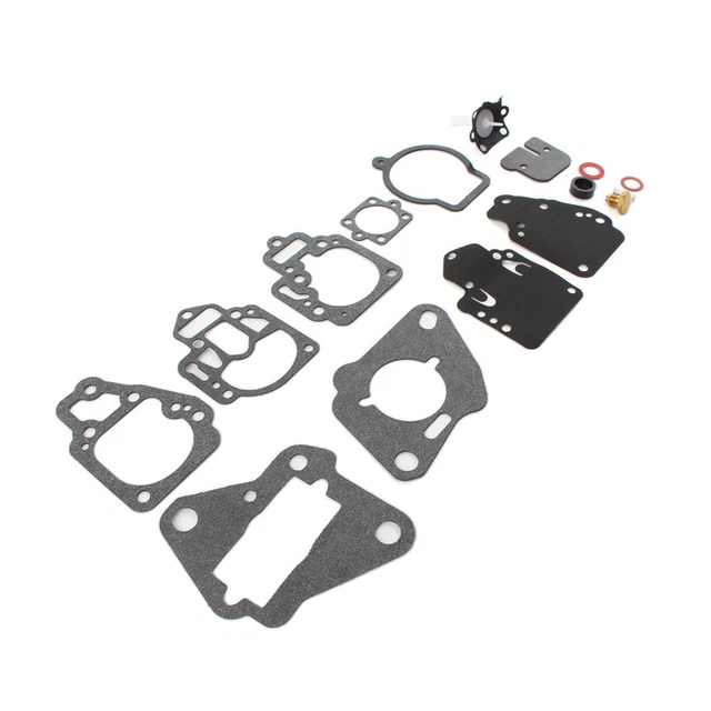 Outboard Carb Carburetor Rebuild Kit Fit Mercury 6-25HP 1395-97611 18-7212 US