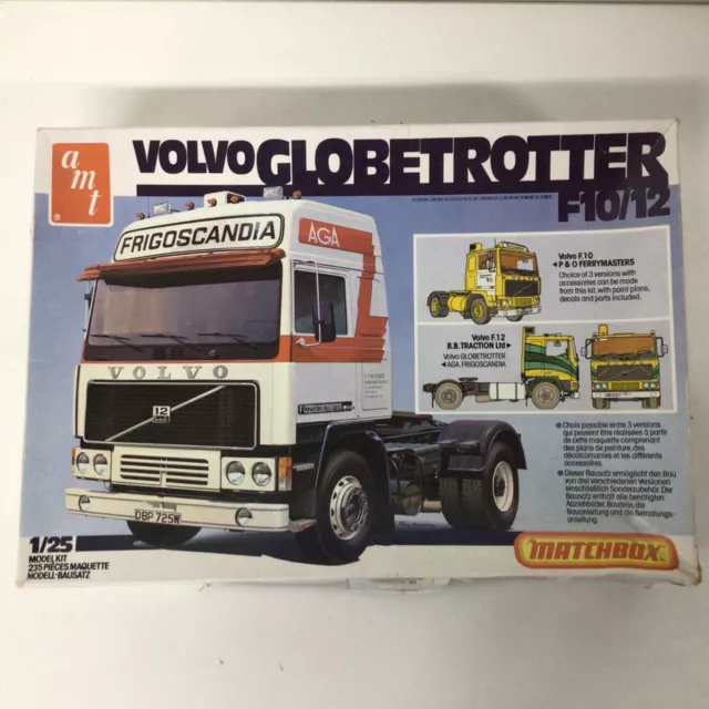 Matchbox AMT Volvo Globetrotter F10/12 Model Kit (3) #905