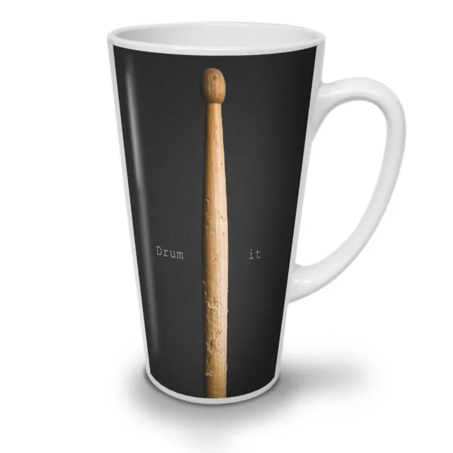 Slogan stick batteria NUOVO tazza latte tè bianco 12 17 once | Wellcoda