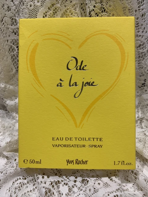 Ode À La Joie Eau De Toilette Yves Rocher 50 Ml Vaporisateur Neuf