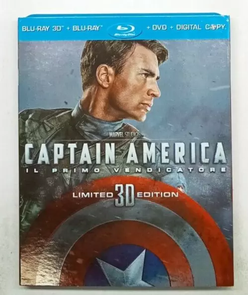 Captain America Limited 3D Edition Blu Ray