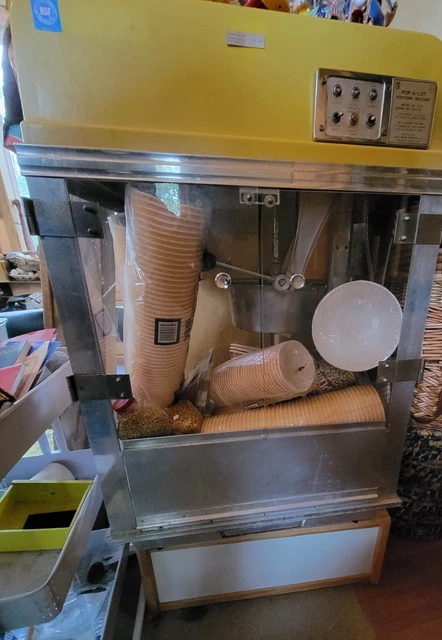 Pop-A-Lot Commercial NSF Popcorn Machine model 2007 VINTAGE
