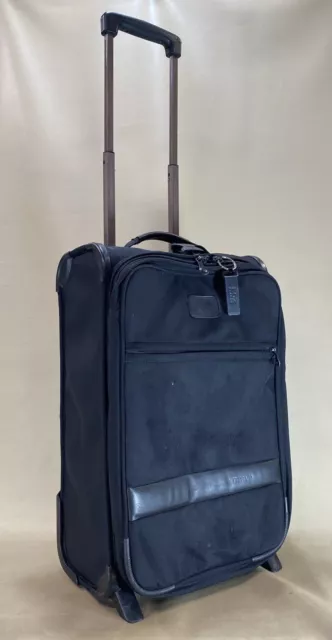 Andiamo Bravo Made in USA Black 22” Upright Wheeled Carry On Suitcase 3