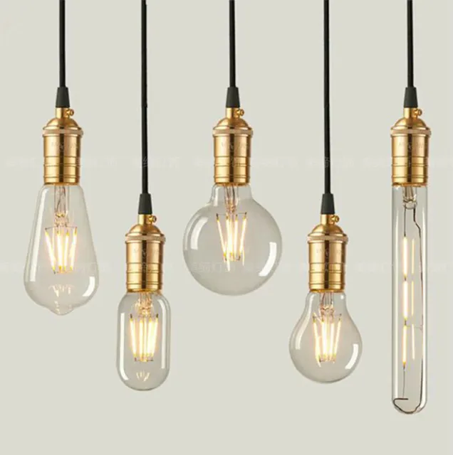 Vintage Industrial LED Filament Light Bulb Edison Energy Saving Retro Lamp Bulb
