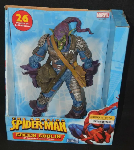 SEALED NEW Green Goblin 12 inch Poseable Action Figure Marvel Amazing Spider-Man
