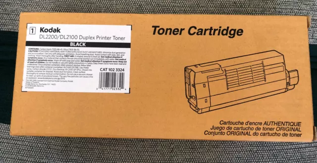 NEW KODAK DL2200 / DL2100 BLACK Duplex Printer Toner cartridge