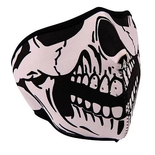 Gear Gremlin Black Thermal Neoprene Motorcycle Motorbike Mask - GG953