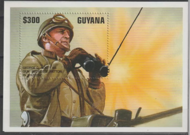 1999 Guyana  Generale Patton  1 Bf Foto Mf121948