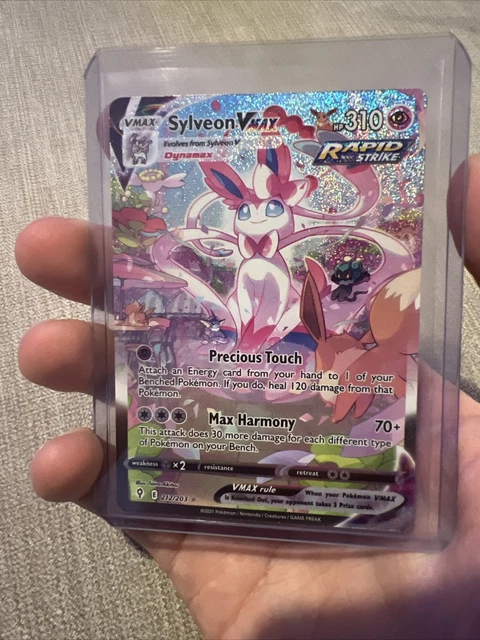 mega absol ex pokemon card Sylveon VMAX 075/203 – PokePlugZa main image 0