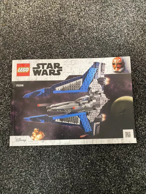 Lego mandalorian starfighter 2025 instructions