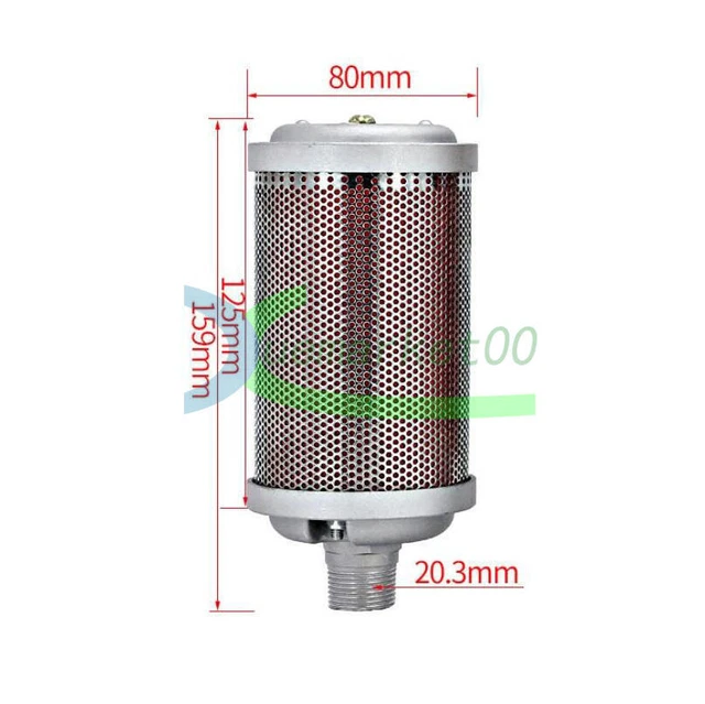 Exhaust Muffler XY-05 for Compressor Dryer Diaphragm Pump Vacuum Pump Silencer