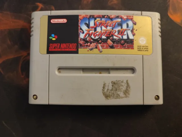 Super Street Fighter II - Cartouche Seule FAH - Super Nintendo SNES