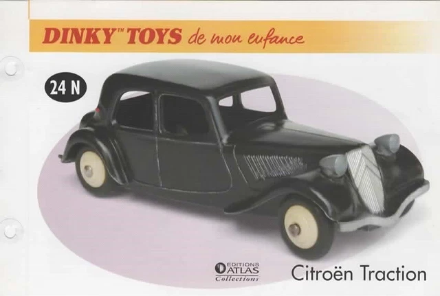 CITROËN TRACTION 11 BL Dinky Toys Atlas 24N Deagostini Voiture