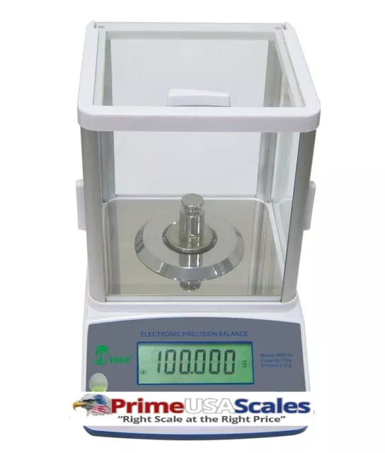 100 gram x 0.001 .001 gram High Resolution Digital Balance Scale Laboratory