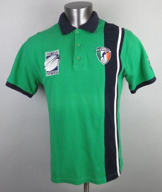 KEVINGSTON RUGBY MENS Sz L Polo 'United Brothers 1989