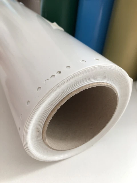 Plotter Flock Folie Weiß SEF Cricut Gerber Edge Brother Silhouette Profi