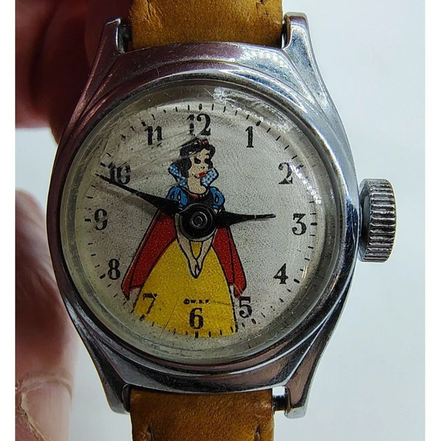 Snow White Vintage US Time 11 L95 Ladies Watch 1950\'s Manual Wind Disney | Accessories | Vintage Rare 95s Us Time Walt Disney  main image 2
