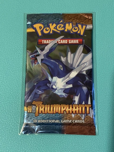 Pokemon Heart Gold Soul Silver Triumphant Booster Pack - Dialga - New/Sealed